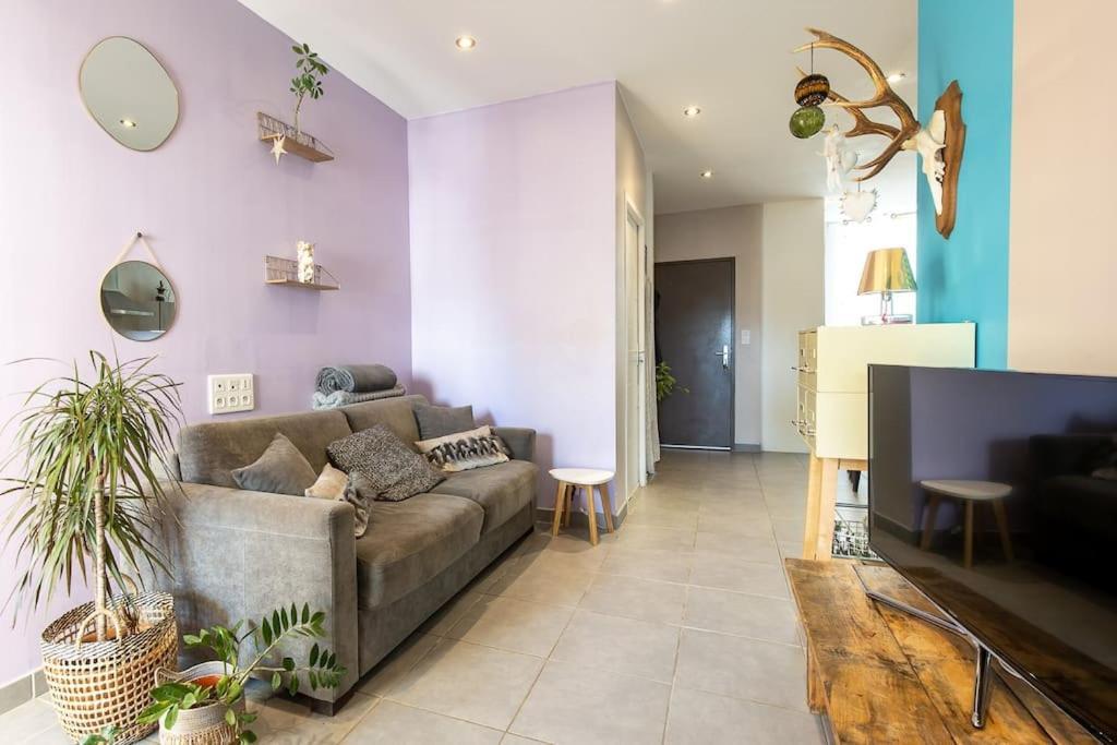 Charmant Logement De Qualite - Centre Ville De Millau Dış mekan fotoğraf